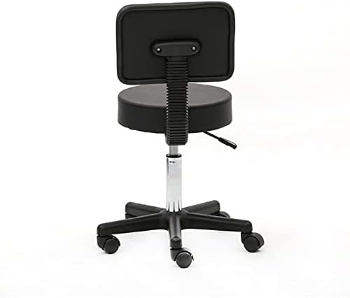 Llamn тркалезна форма пластична прилагодлива салон столче со столче за столче столче за вртење столче Сто -тетоважа салон за салони за салон