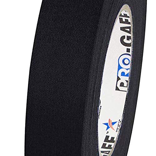 1 ширина Protapes Pro Gaff Premium Matte Clain Tape Gaffer's Tape со гума лепило, дебелина од 11 милји, должина од 55 yds и Protapes Pro