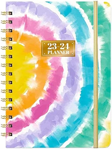 Planner 2023-2024 - July 2023 - June 2024, Academic Planner 2023-2024, Weekly & Monthly Planner, 6.4 x 8.5, 2023-2024 Planner with Tabs, Hardcover,