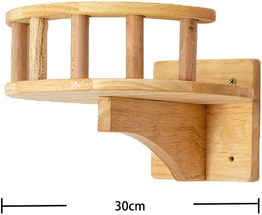 ЛЕПСЈГЦ Мебел За Миленичиња Дрвена Рамка За Качување Чекори На Ѕид Од Мачка Дрво Кула Ѕид Виси Маче Играчка Куќа Стратч Пост Со Заштитна